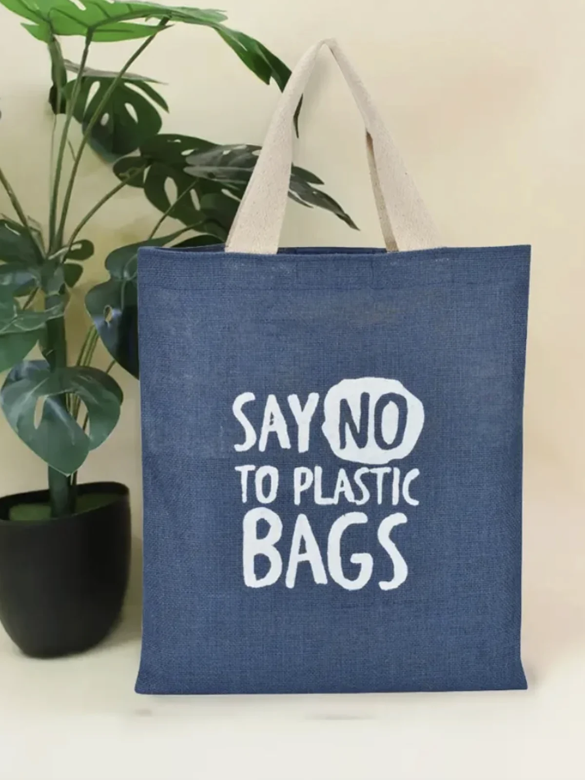 Say No To Plastic Jute Tote