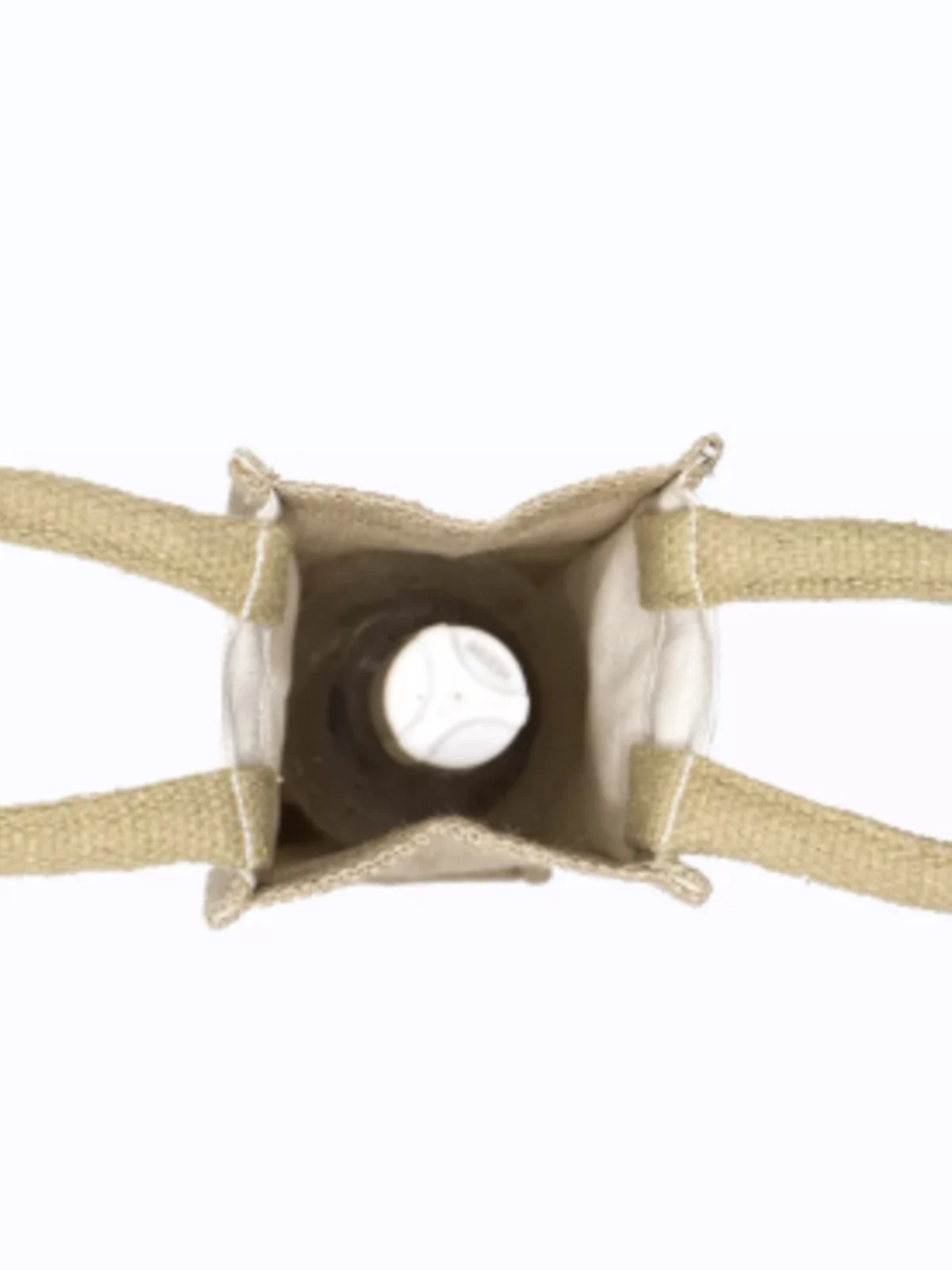 Jute Bottle Carrier Sleeve